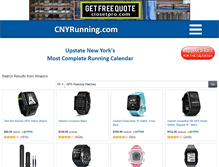 Tablet Screenshot of cnyrunning.com